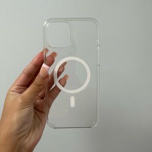 iPhone 12 Pro Max clear Apple MagSafe case